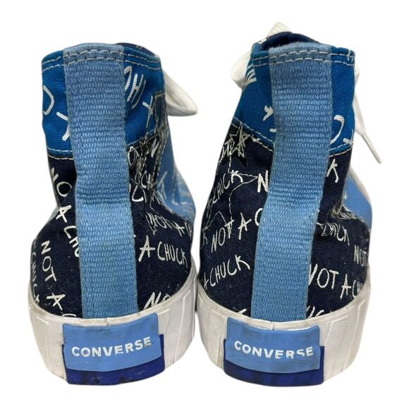 Converse Men's UNT1TL3D High "Not A Chuck - University Blue" 172573C Sneakers 10 - Picture 5 of 6